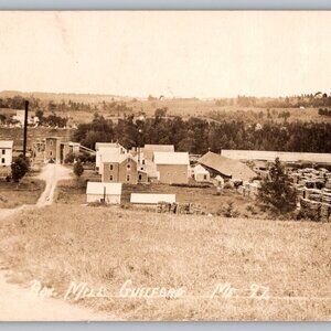 Postcard  Posted  Maine Box Mill Gilford Me #1234